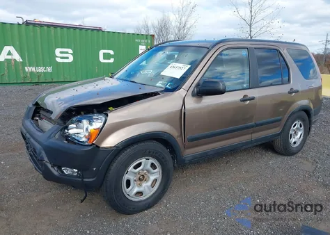2002 Honda Cr-V Lx from USA, damaged, VIN JHLRD78542C063739